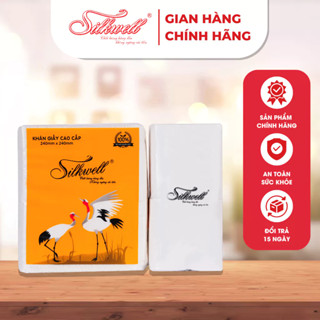  Giấy ăn 1kg Silkwell Sếu HÀNG CAO CẤP khổ 240mm Chính hãng siêu dai thấm hút tốt 