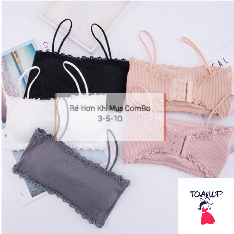 Set 4 Áo bra len tăm học sinh hàng thái cao cấp 8832