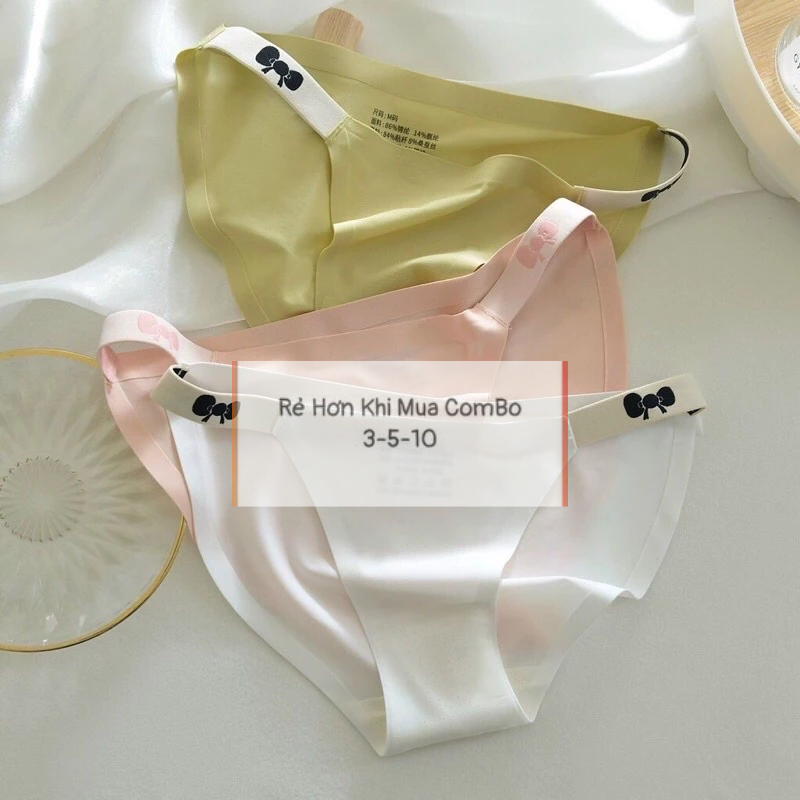 Set10 Quần Lót Nữ Đúc Su Dây Nơ Hông Siêu Quyến Rũ S93