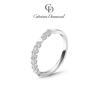  Nhẫn nữ kim cương Moissanite Caterina Diamond Voyage of Hearts DR063 - Kiểm định GRA 