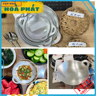 Chảo Nhôm Máy Bay, Kho Cá, Chiên Bánh Xèo. Size : 55 - 100 (Kích Thước 40cm - 72cm)