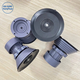 Bộ 4 chân chống rung cho máy giặt, tủ lạnh - tăng giảm chiều, đế cao su chống rung, cao cấp