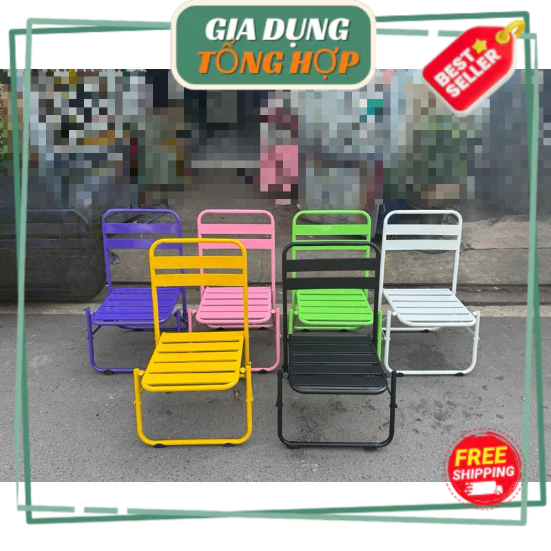 Ghế Sắt Lá Cafe, ghế xếp gấp gọn, ghế cafe gấp gọn, ghế xếp cafe, ghế gấp gọn, ghế cafe