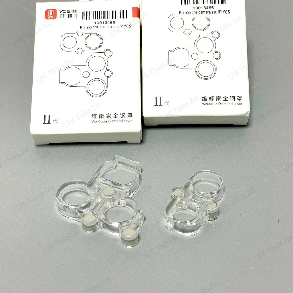 Khuôn Chụp Camera Chống Bụi YCS (1, 2 Mắt & 3 Mắt) Bảo Vệ Mắt Camera Điện Thoại