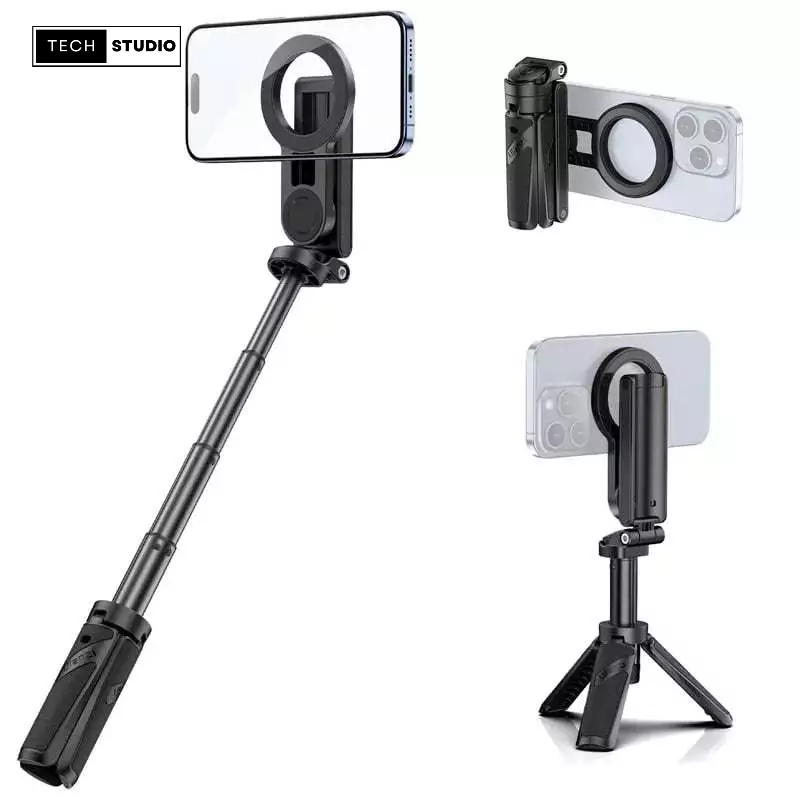 Ulanzi JJ03 Chân máy điện thoại từ tính 3 trong 1 có điều khiển từ xa