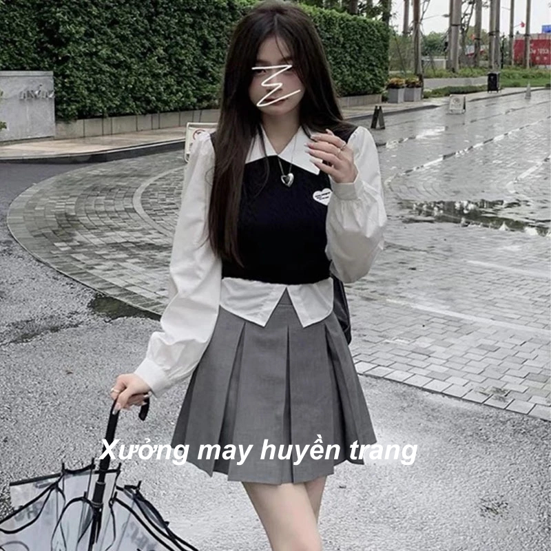 Chân Váy Midi Dáng Ngắn Ly To Hottrend Nữ Tính M0107 | BigBuy360 - bigbuy360.vn