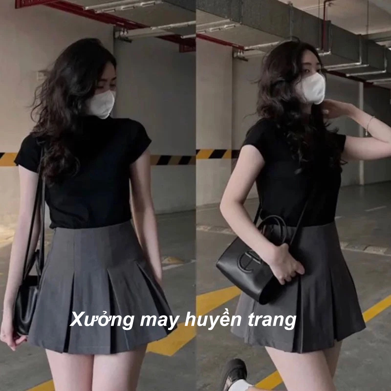 Chân Váy Midi Dáng Ngắn Ly To Hottrend Nữ Tính M0107 | BigBuy360 - bigbuy360.vn