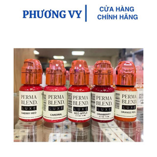  Mực PERMA BLEND LUXE chính hãng USA Phiên bản Cao Cấp mới bám nhanh bong đậm. Mực Angelia tem đen 