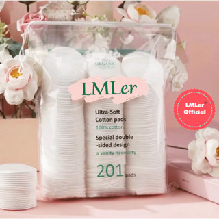   Chính Hãng 201m  Bông tẩy trang LMer 201 miếng cotton tự nhiên mềm mịn P0642 