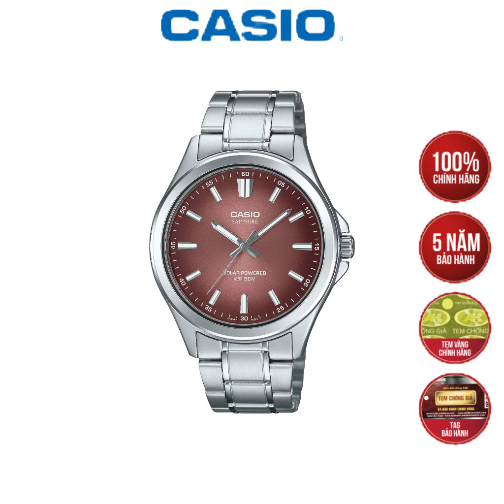 Đồng hồ Casio MTS-RS100D-5ADF chính hãng