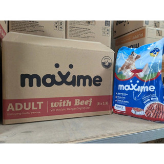 Thức ăn chó lớn Maxime vị thịt bò.
