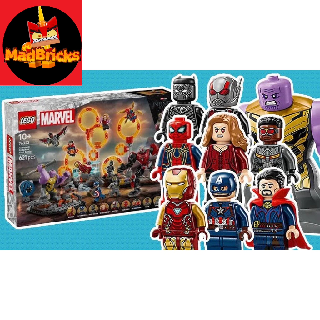 (HÀNG CÓ SẴN ) TÁCH LẺ MINI 76323 TRẬN CHIẾN CUỐI CÙNG AVENGER ENDGAME
