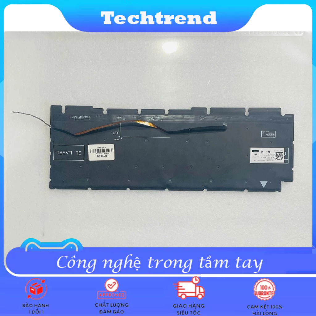Bảng led rời bàn phím laptop Dell Gaming G15 5510, G15 5511, G15 5515, G15 5520, 5521, 5525 (màu bất