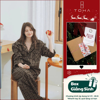  TOHA Homewear Bộ Đồ Ngủ Nữ Chất Mềm Mát Form Siêu Rộng Morning Silence 