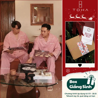  Toha Homewear Đồ Ngủ Đôi Nam Đồ Ngủ Couple Bộ Pijama Rest Relax & Rechange 