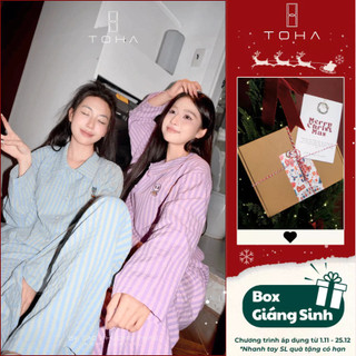  Toha Homewear Đồ Bộ Ngủ Pijama Cặp Đôi Unisex Timeless Comfort Set 