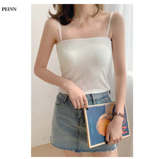   Peinn  Áo hai dây dáng ôm mịn vải cotton co giãn 4 chiều dây có chốt điều chỉnh - AP4 
