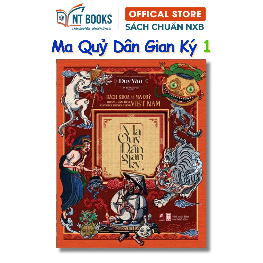 Sách - Ma Quỷ Dân Gian Ký - Duy Văn - LLB