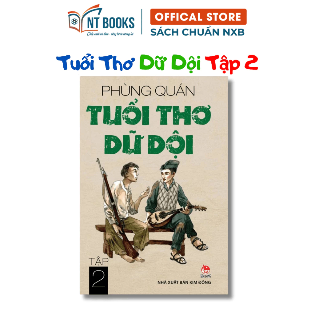Sách Tuổi thơ dữ dội Tập 2 - Phùng Quán - KD