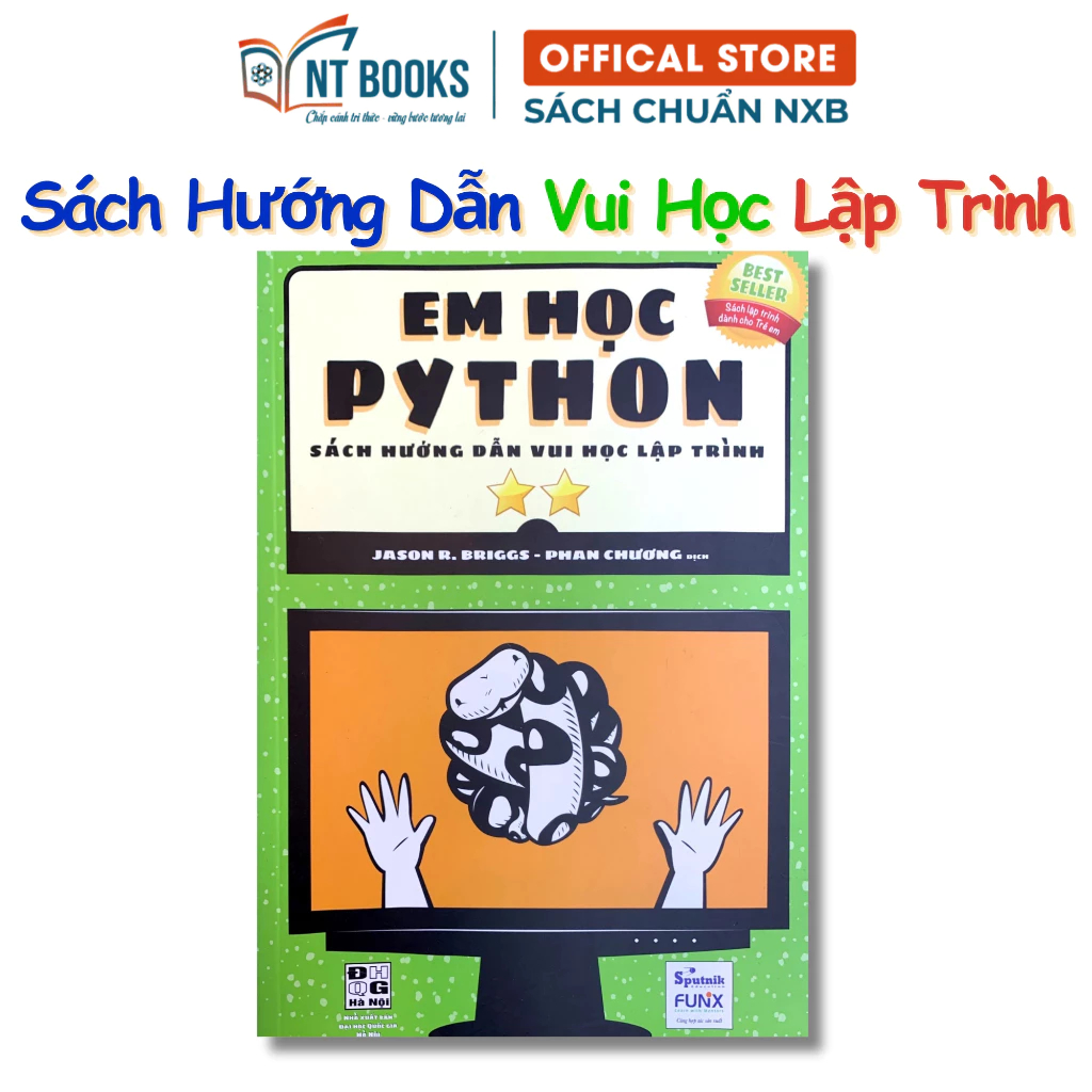 Sách - Em Học Python Tập 2 - Hướng Dẫn Học Lập Trình - SPU