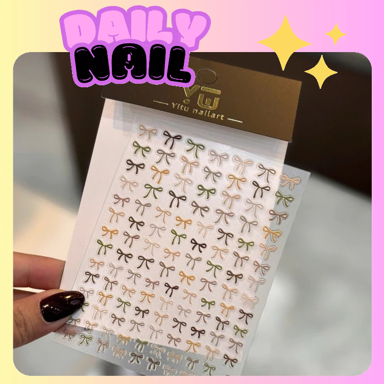Sticker Nơ Yitu Nail dán móng - 🎀 DAILY NAIL 🎀