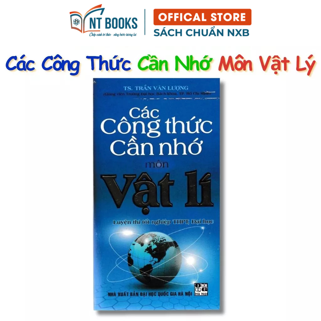Sách - Các Công Thức Cần Nhớ Môn Vật Lý - HA