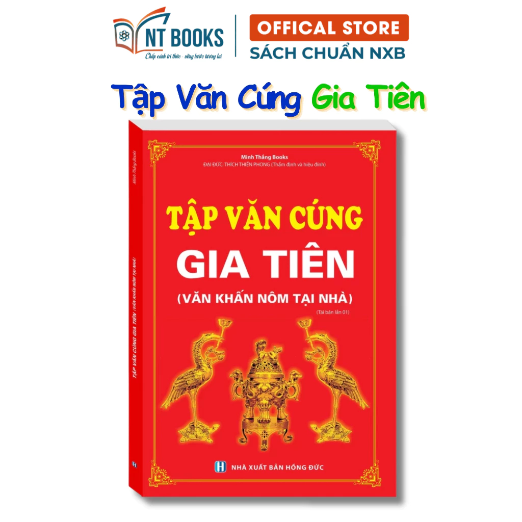 Sách - Tập văn cúng gia tiên (Văn khấn nôm tại nhà) - MT