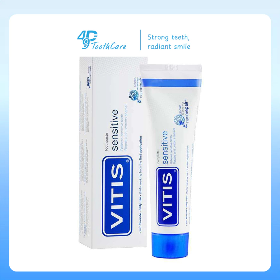 Kem Đánh Răng Ngăn Ngừa Ê Buốt Vitis Sensitive 100ml
