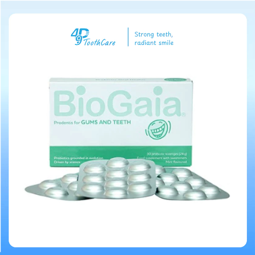 Thực phẩm bảo vệ sức khỏe Viên ngậm BioGaia ProDentis Lozenges