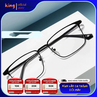 Kính Lão Đa Tròng Đổi Màu Cao Cấp Đọc Sách Báo Xem Tivi Lái Xe Không Phải Thay Kính[Mã: KING-007]