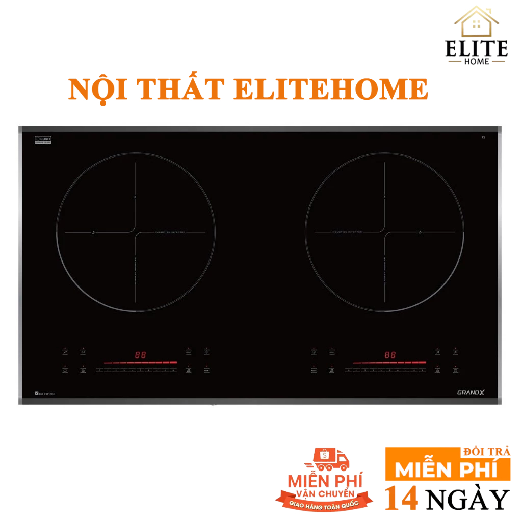 Bếp từ đôi GrandX GX IH615SE