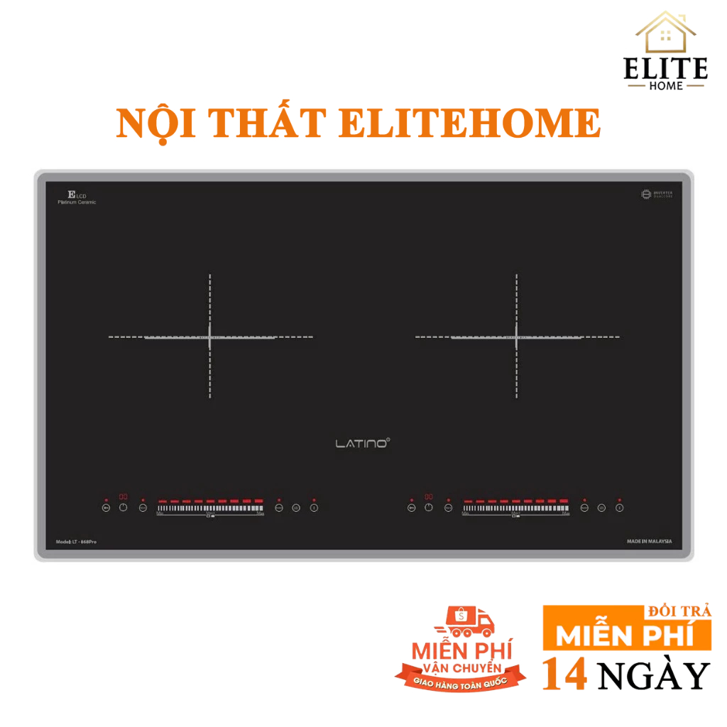 Bếp từ đôi Latino LT 868 PRO