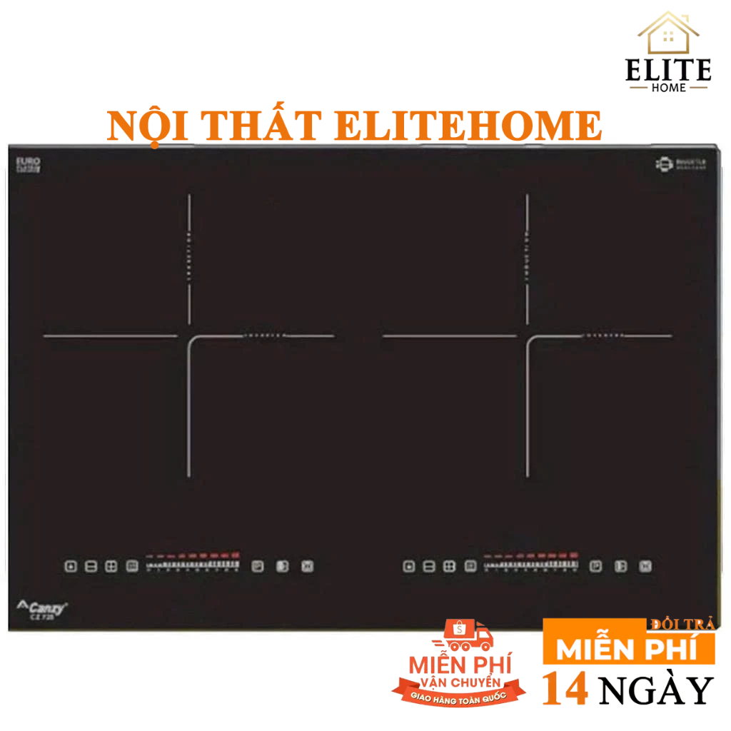 Bếp từ đôi Canzy CZ-725 mã mới