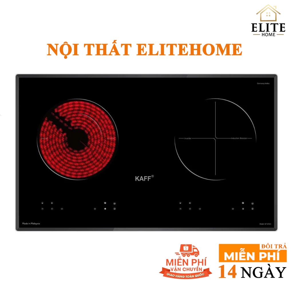 Bếp 1 từ 1 hồng ngoại KAFF KF- 073IC