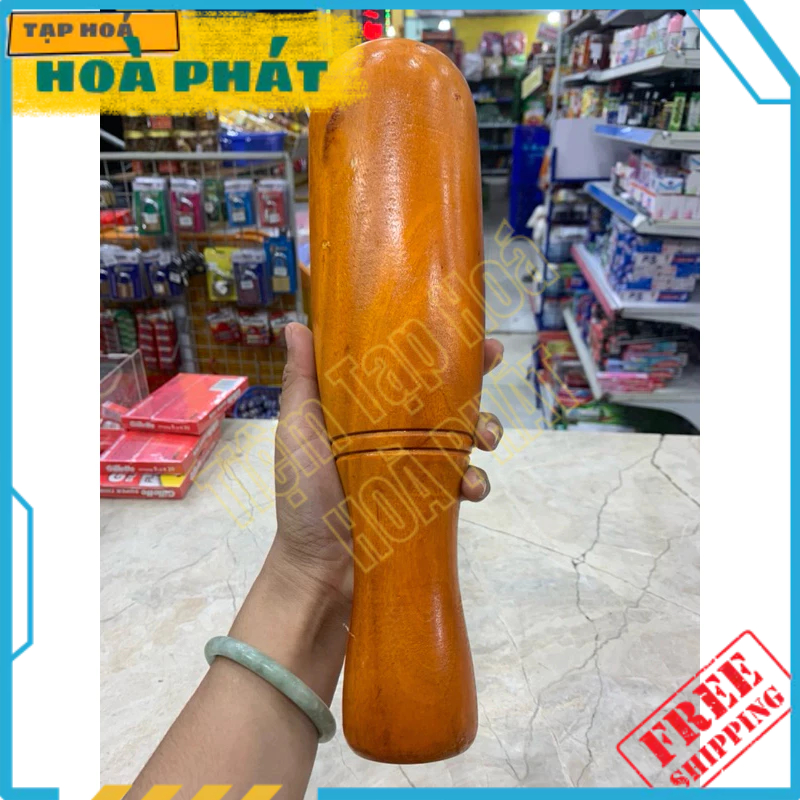 Chày Gỗ Xà Cừ Cỡ Lớn, Chày Gỗ Đập Đá Bao Chắc chắn