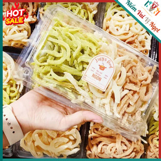  50 Hộp nhựa chữ nhật đựng Bánh mì Hoa cúc Trái Cây Mứt dừa ~ H144 
