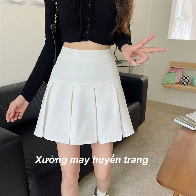 Chân váy xếp ly to, Chân váy tennis midi dáng ngắn xòe phong cách Hàn Quốc M0108 | BigBuy360 - bigbuy360.vn