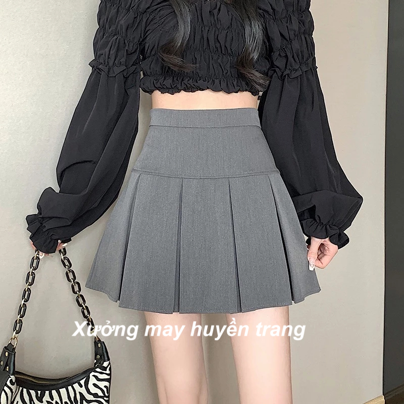 Chân váy xếp ly to, Chân váy tennis midi dáng ngắn xòe phong cách Hàn Quốc M0108 | BigBuy360 - bigbuy360.vn