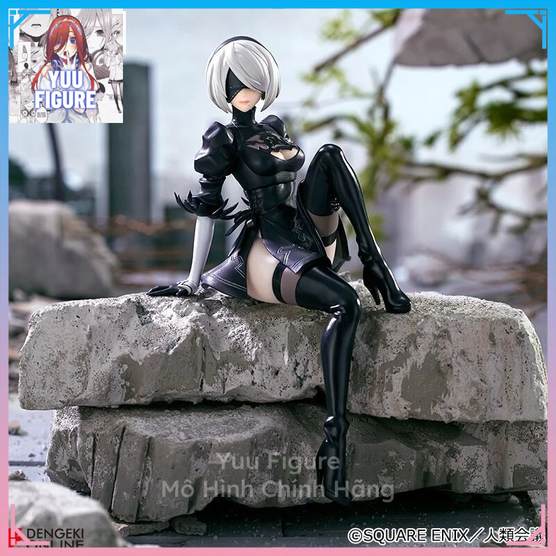 (Sẵn) Mô Hình 2B (YoRHa No. 2 Type B) - Noodle Stopper Figure - NieR:Automata Ver1.1a - Chính Hãng F