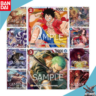   Chính Hãng  Thẻ Bài One Piece  SR  Super Rare Card Game Tiếng Nhật Bandai  Kèm Toploader + Sleeve  