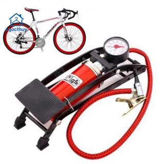 Bơm đạp chân mini xe đẹp xe máy oto đa năng.GD Ngocthuy