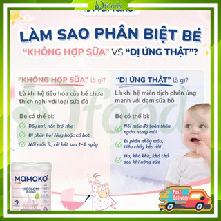 Date 2027 Sữa Dê Nga Mamako 800g Số 1,2,3