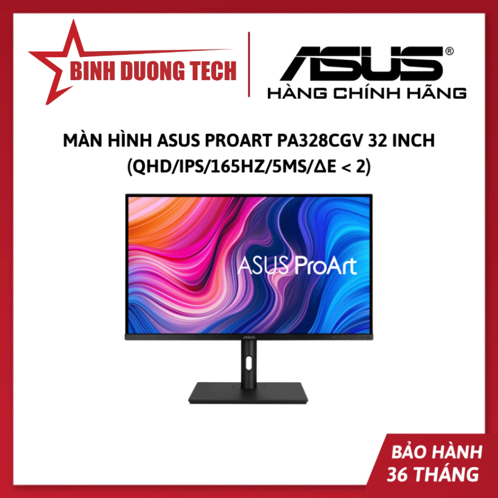 Màn hình ASUS ProArt PA328CGV - QHD/IPS/165Hz/5ms/ΔE < 2 - Hàng chính hãng