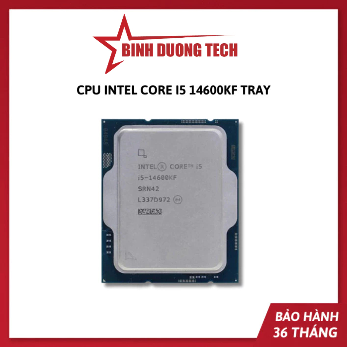 [Full VAT] Kit 14600KF / CPU Intel Core I5 14600KF Tray New / 14600K - Bảo hành 36 tháng - Socket LG
