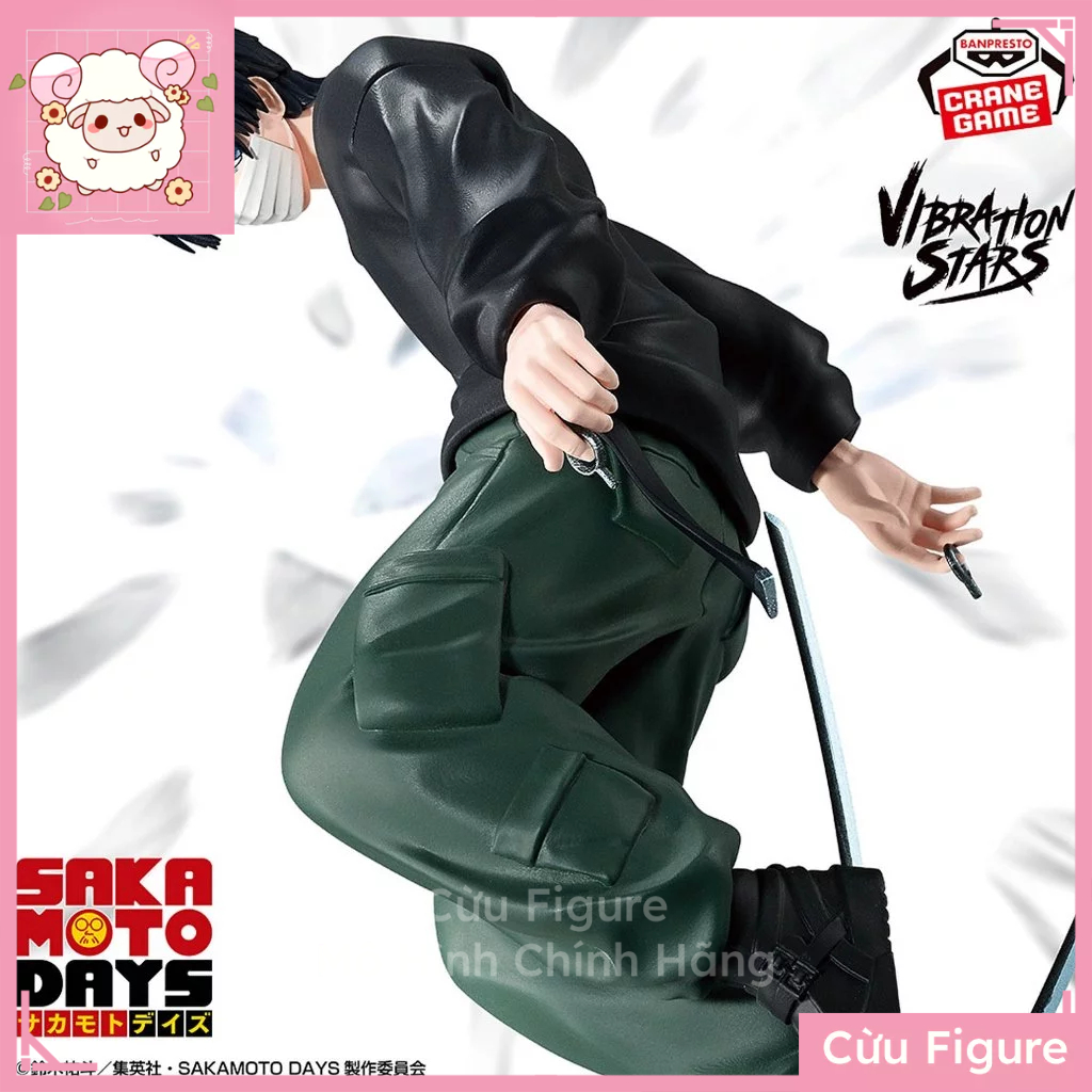(Sẵn) Mô Hình Seba Mafuyu - Vibration Stars, Sakamoto Days - Hãng BANDAI