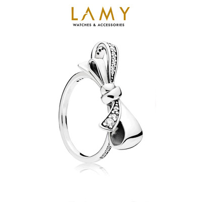 Nhẫn Bạc Nữ LAMY Bow Gorgeous Ring 8043SV - Bạc cao cấp S925