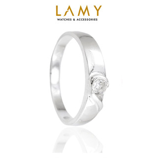  Nhẫn bạc nam nữ LAMY Classic Modern Romantic Couple Ring Silver 8244 - Nhẫn bạc ta cao cấp 