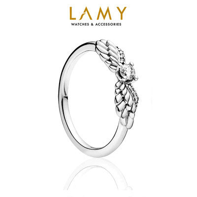 Nhẫn bạc nữ LAMY Sparkling Angel Wings Silver Ring 8086 - Nhẫn S925 cao cấp