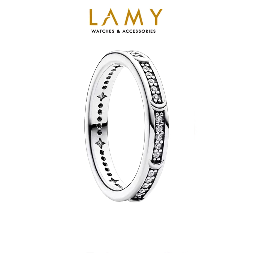Nhẫn nữ LAMY Moon Ring Silver Ring 8129 - Nhẫn bạc S925 cao cấp