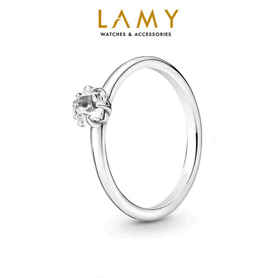Nhẫn nữ LAMY Celestial Sparkling Star Solitaire Silver Ring 8164 - Nhẫn bạc S925 cao cấp